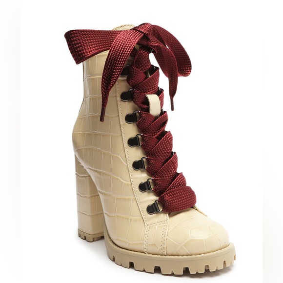 Brand New SCHUTZ Leather Booties - Sz 9 - Picture 3 of 7